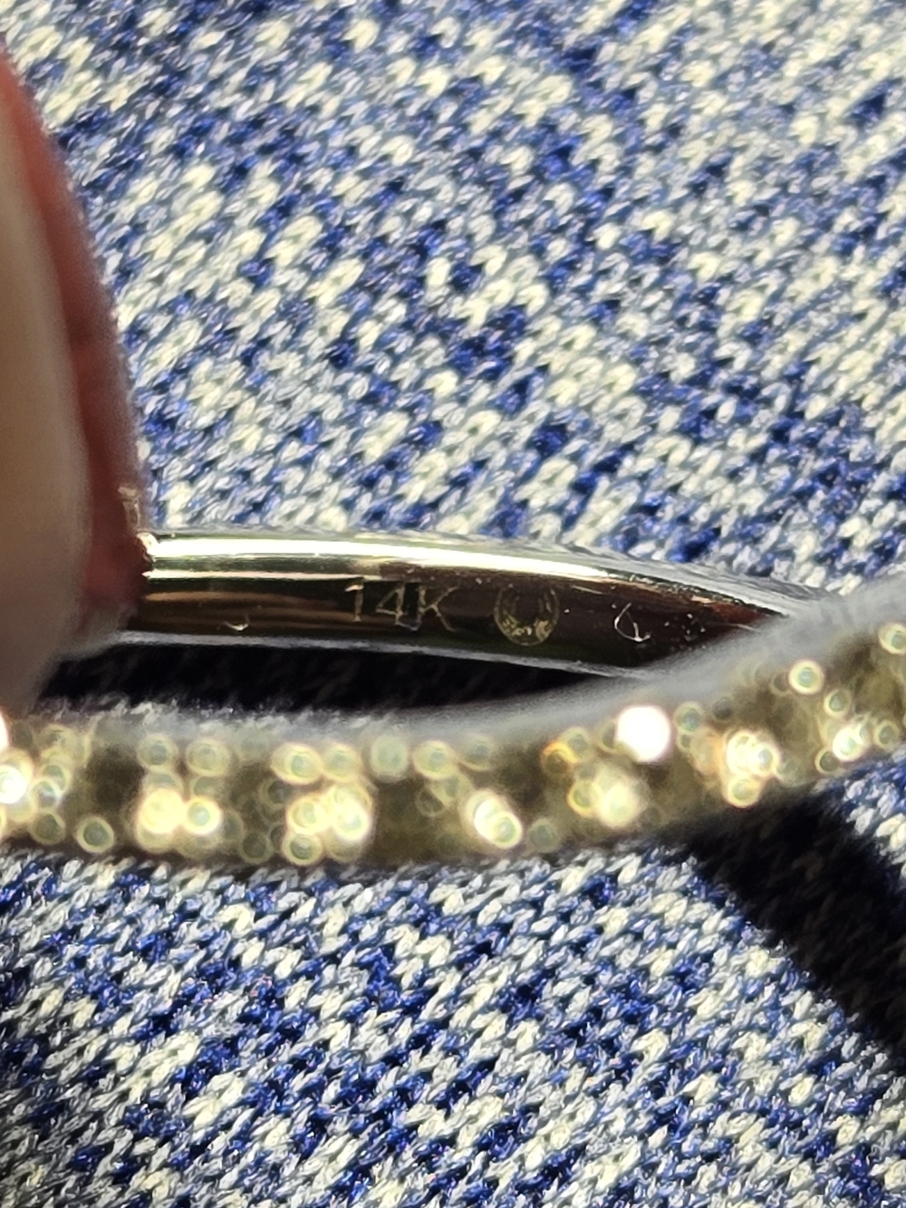 Enchanted Star Lab Grown Diamond 14K with 1/3 CTTW Majestic princess Engage - Picture 8 of 9